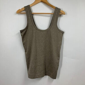 Prana Women's Zawn Herringbone Athletic Stretch Tank Top Size M